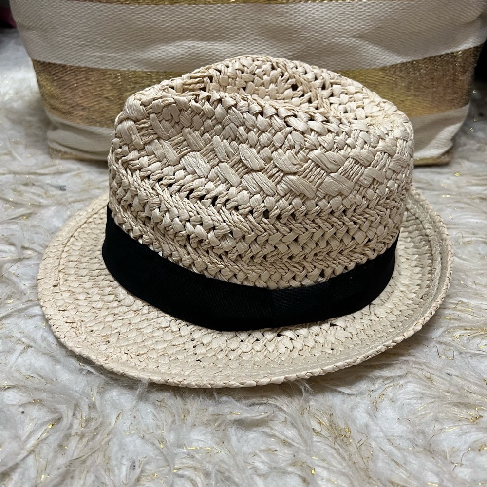 J.Crew Straw Fedora